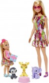 Barbie si Chelsea the Lost Birthday set joaca cu animale GTM82