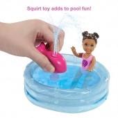 Barbie Babysitter Skipper Pool Set Joaca GRP39