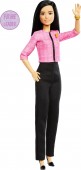 Barbie Careers Liderul viitorului cu par negru HXN97