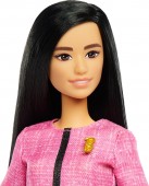 Barbie Careers Liderul viitorului cu par negru HXN97
