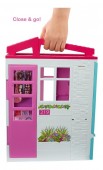 Barbie Close and Go Casa compet mobilata cu papusa inclusa FXG55