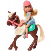Barbie Club Chelsea Set Papusa cu ponei GHV78