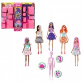 Barbie Color Reveal Day-to-Night papusa surpriza cu accesorii GPD54