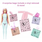 Barbie Color Reveal papusa surpriza cu accesorii 30 cm HCC57