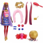 Barbie Color Reveal Party styling purple hair 25 de surprize HBG40