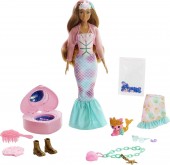 Barbie Color Reveal Peel Mermaid Fashion Reveal GXV93