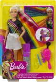 Barbie Cu Parul stralucitor curcubeu FXN96