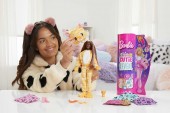 Barbie Cutie Reveal Doll cu costum de pisica si 10 surprize HHG20 