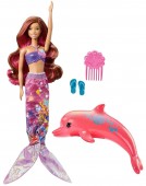 Barbie Dolphin Magic Transforming Mermaid FBD64