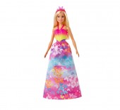 Barbie Dreamtopia Papusa printesa cu 3 rochii GJK40