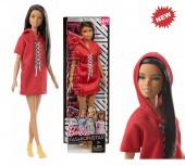 Barbie Fashionistas rochie rosie FJF49