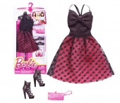 Barbie Fashion set rochie si accesorii DNV25