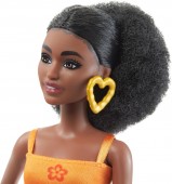 BARBIE FASHIONISTAS with Curly Black Hair HPF74