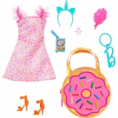 Barbie geanta de lux cu tinuta si accesorii HJT42