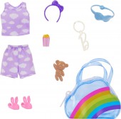 Barbie geanta de lux cu tinuta si accesorii HJT42