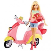 Barbie Glam Scooter Malibu Avenue CNB33