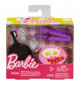 Barbie mini accessories kitchen preparing breakfast FHP70