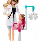 Barbie papusa doctor oftalmolog CMF42