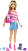 Barbie Papusa si animale de companie DJR56