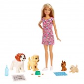 Barbie Papusa si Animale de Companie FXH08