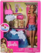 Barbie Pet Spa set de joaca cu 3 catei GDJ37