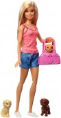 Barbie Pet Spa set de joaca cu 3 catei GDJ37