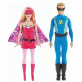 Barbie Princess Power Super Hero Set Barbie si Ken CHG37 