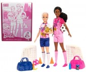 Barbie Set 2 Papusi Fotbaliste HRG88