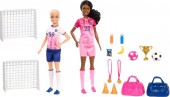 Barbie Set 2 Papusi Fotbaliste HRG88