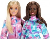 Barbie sporturi de iarna set cu doua papusi HGM75