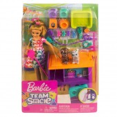 Barbie Set de joaca Stacie Dogs sitter GFF48