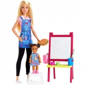 Barbie set profesoara desen GJM29