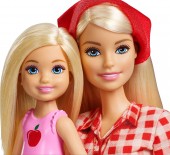 Papusa Barbie si Chelsea Fermier GCK84