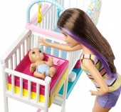 Barbie Skipper Babysitters camera bebelusilor GFL38