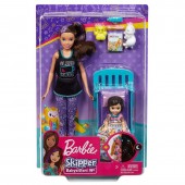 Barbie Skipper Babysitters Dormitorul Set Joaca GHV88 