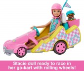 Barbie Stacie  Go-Kart Car cu papusa HRM08