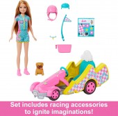 Barbie Stacie  Go-Kart Car cu papusa HRM08