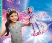 Barbie Star Light Adventure Hoverboard Puppe DLT23