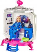 Barbie Statia spatiala set joaca cu papusa GXF27 