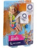 Barbie Tokyo 2020 Papusa Campioana la Escalada GJL75