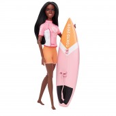 Barbie Tokyo 2020 Papusa Campioana la Surf GJL76