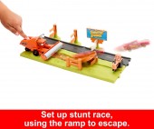 CARS FRANK Escape set de joaca pista cu 3 masinute HRX48   
