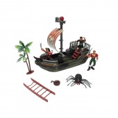 Corabia piratilor cu 3 figurine si accesorii 890