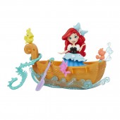Disney Princess Little Kingdom in Barca B5338 set de joaca cu mini papusa