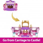 Disney Princess Set de joaca 2 in 1 Carriage to Castle HWX17