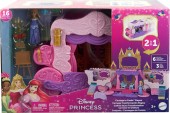 Disney Princess Set de joaca 2 in 1 Carriage to Castle HWX17
