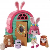 Enchantimals Secret Besties cabina lui Bree Bunny GTM47 set de joaca
