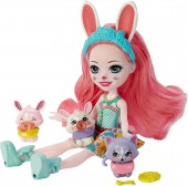 ENCHANTIMALS BABY BEST FRIENDS BREE BUNNY HLK85