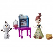 Frozen Anna  Chocolate Shoppe E0235 set de joaca cu minipapusa si Olaf