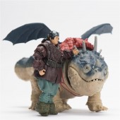 How to train your dragon Gronckle si Fishlegs 20151276